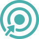 Image of focused target for marketing